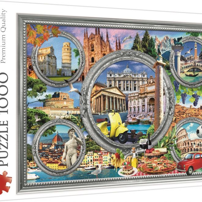 TREFL Puzzle Dovolená v Itálii 1000 dílků