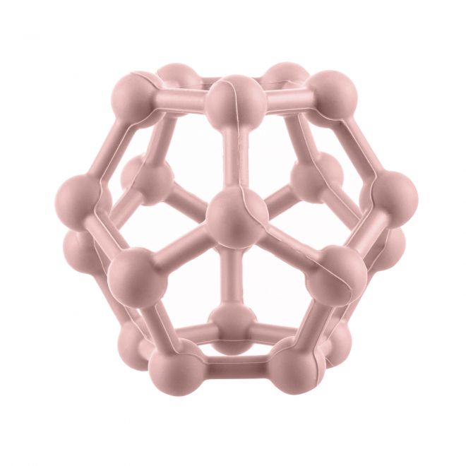 Silikonové kousátko Atom, Old Pink