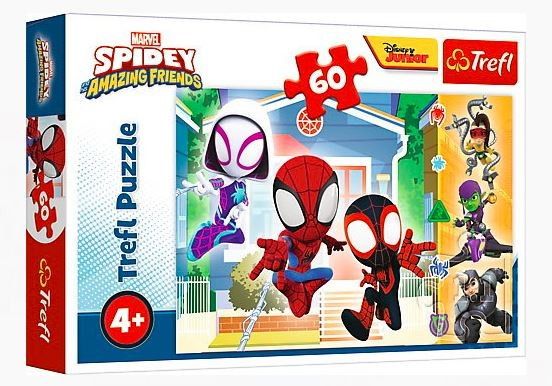 Puzzle 60 prvků Ve světě Spideyho Spidermana