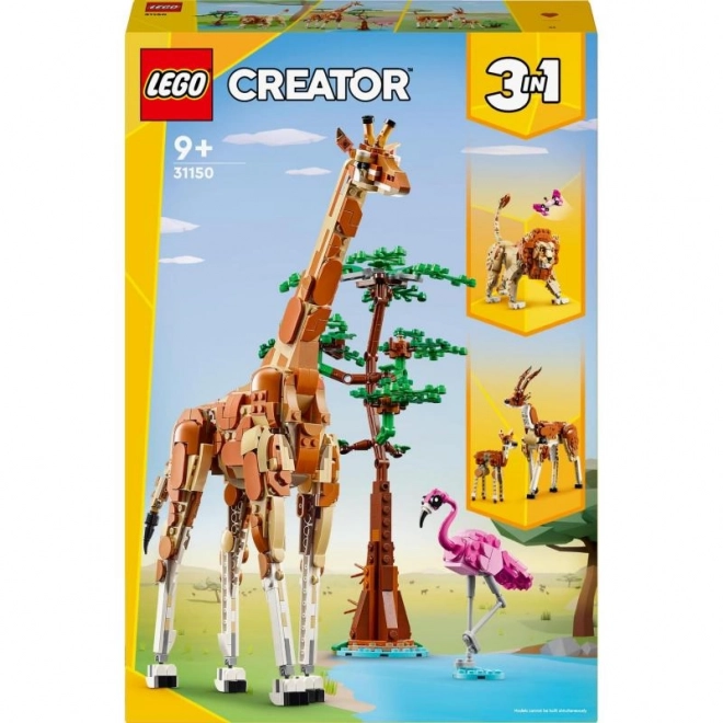 LEGO Creator 31150 Divoká zvířata ze safari