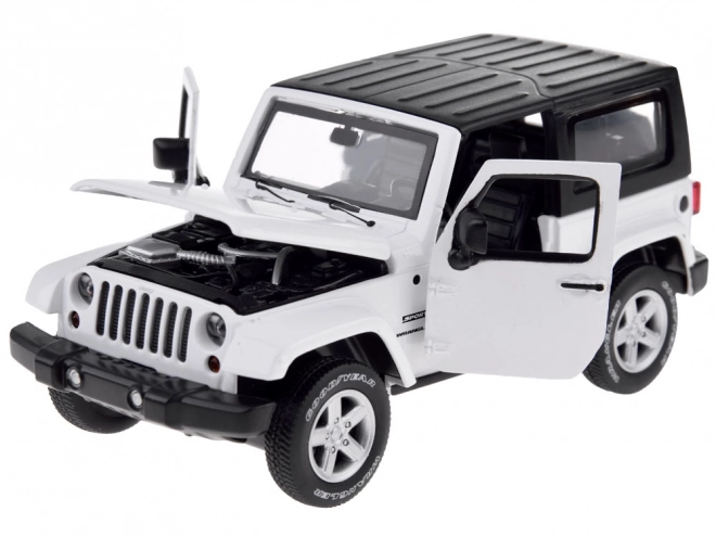 Terénní auto Jeep Wrangler kovový model