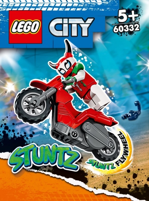 LEGO City 60332 Škorpioní kaskadérská motorka