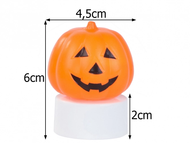 Led svítící dýně na Halloween