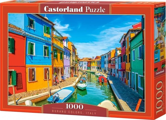 Puzzle 1000 dílků Barvy Burano Itálie