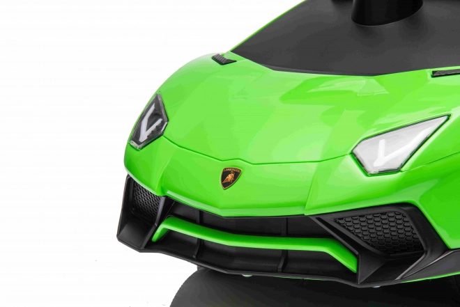 Lamborghini Aventador SV Green Push Ride, Pushher