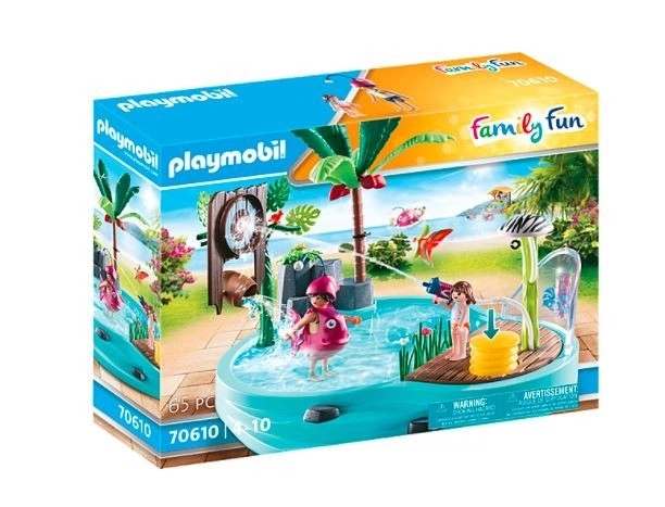 Family Fun 70610 Bazén s vodním dělem s figurkami