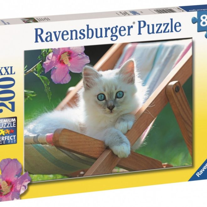 Dětské 2D puzzle Obrázek kočky 200 dílků