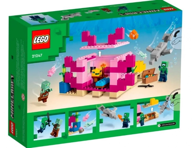 LEGO® Minecraft™ 21247 Domeček axolotlů