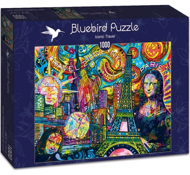 Puzzle Kultovní cestování 1000 dílků