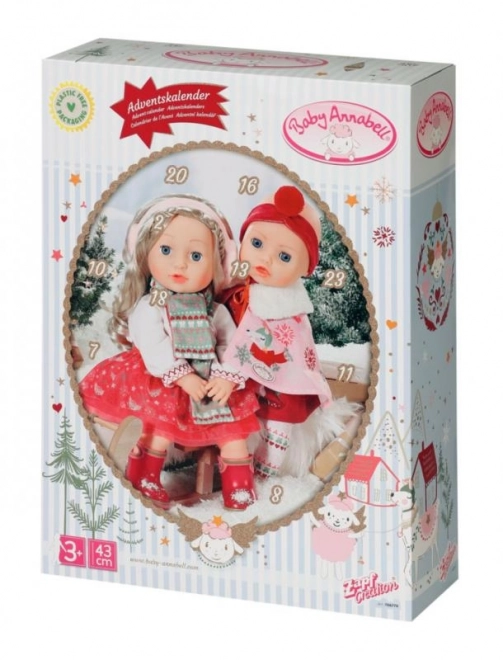 Adventní kalendář Baby Annabell 2022