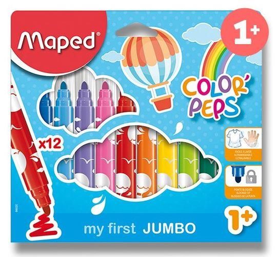 MAPED Fixy Color'Peps Jumbo 12ks