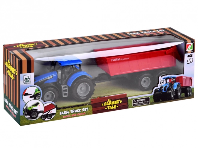 Traktor s přívěsem