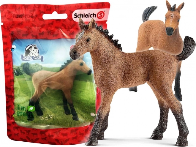 Schleich 13854S Koń Rasy Quarter Źrebię Horse Club Red