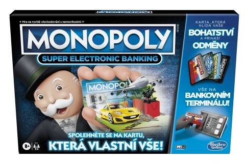 Monopoly Super elektronické bankovnictví CZ verze