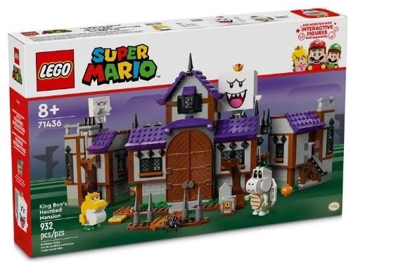 LEGO Super Mario 71436 King Boo a strašidelné sídlo