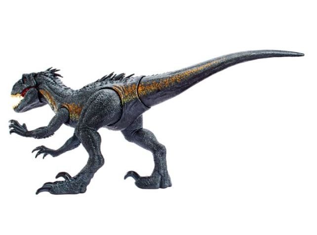 Kolosální figurka Indoraptora z Jurského světa