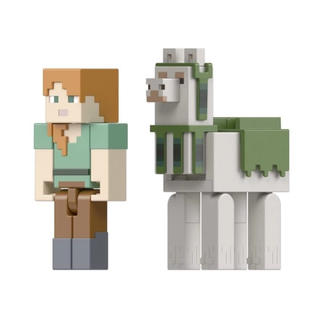 Minecraft Alex a Lama figurka