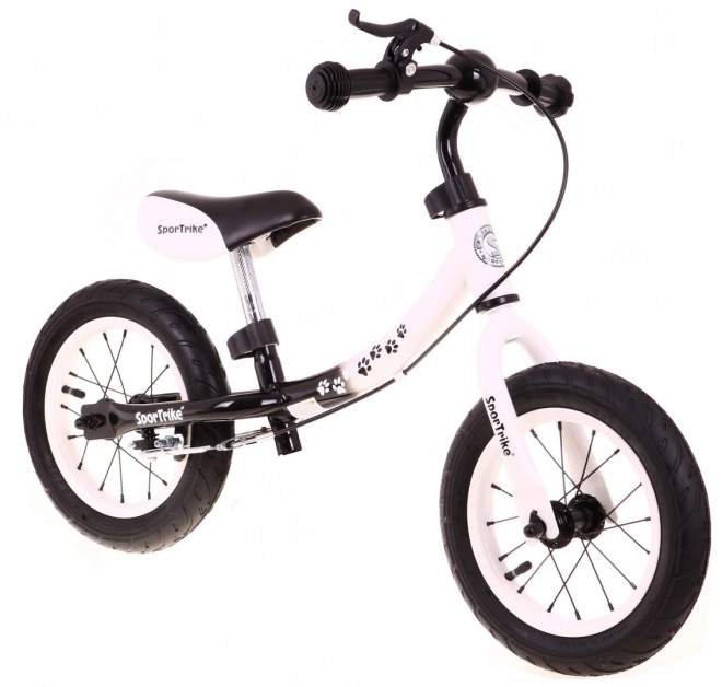 Dětské krosové kolo Boomerang SporTrike White Učíme se jezdit + variabilní uspořádání rámu