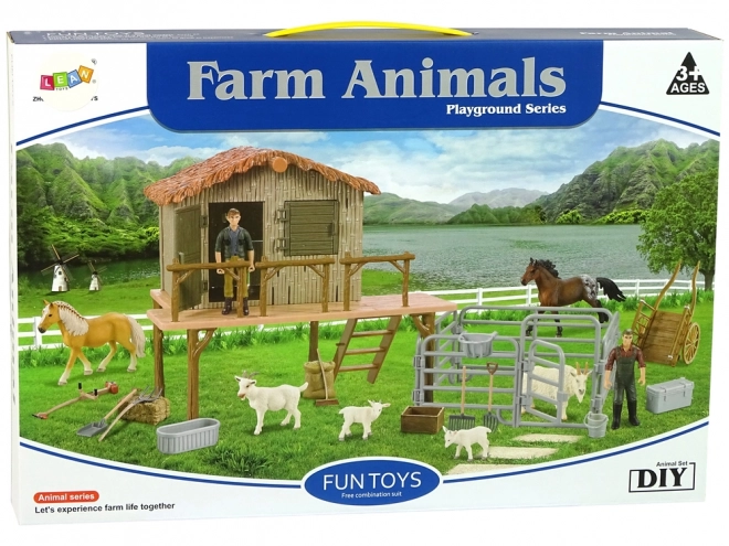 Farma s koňmi DIY stavebnice