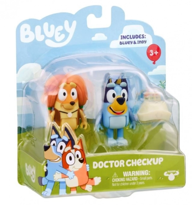 Sada figurek Bluey 2pack Návštěva lékaře