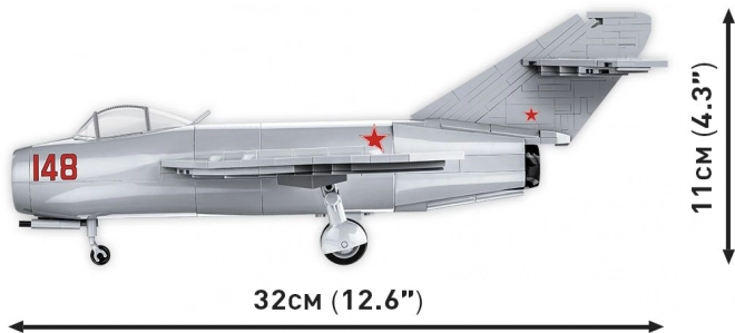 COBI 2416 Korean War MIG-15 FAGOT, 1:32, 504 k, 1 f