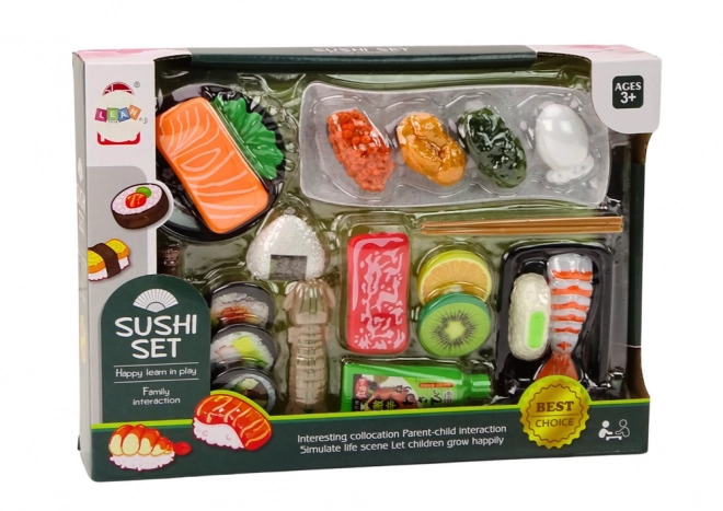 Sushi příslušenství Krevety Set pro děti Hračka 22 položek.