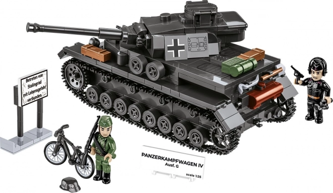 COBI 3127 World War II Německý tank Panzerkampfwagen IV Ausf. G 1:35