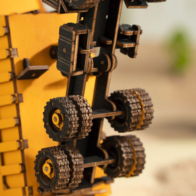 RoboTime dřevěné 3D puzzle - Nákladní auto