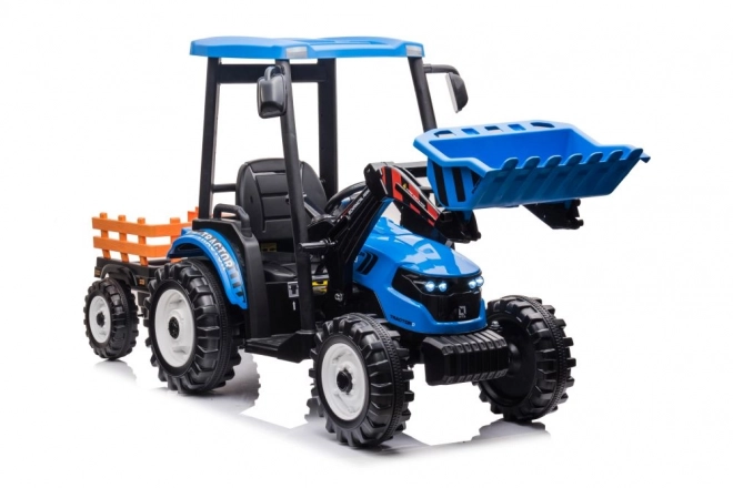 Bateriový traktor s přívěsem Hercules Blue 24V