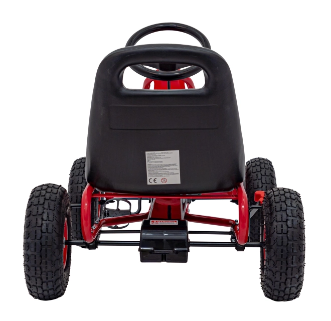 AIR PerHour Pedal Go-Kart – červený