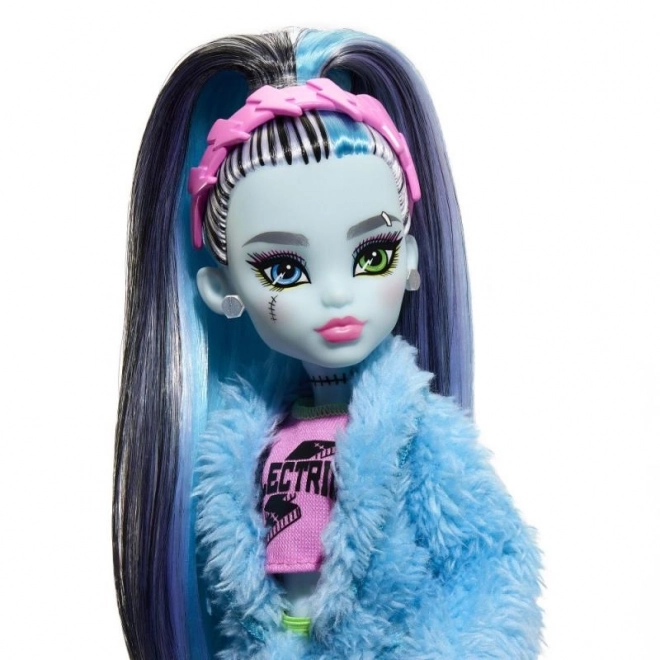 Panenka Monster High Pyžamová Párty Frankie Stein