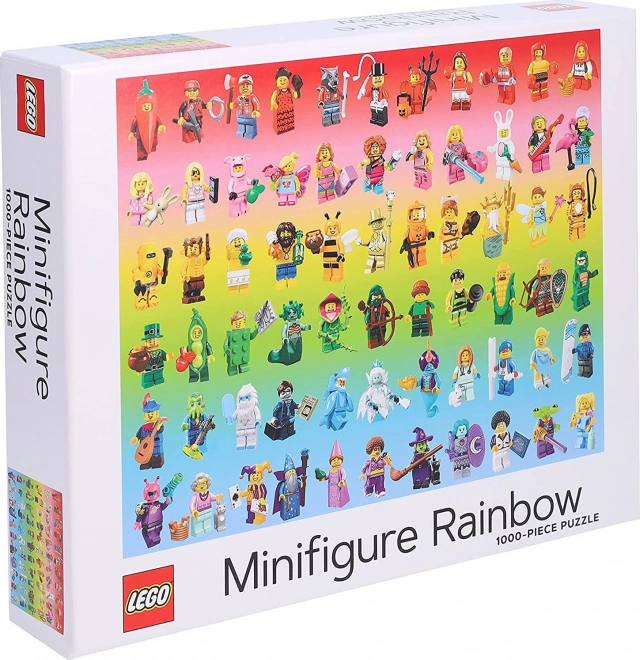 Chronicle Books LEGO® Duhové minifigurky 1000 dílků