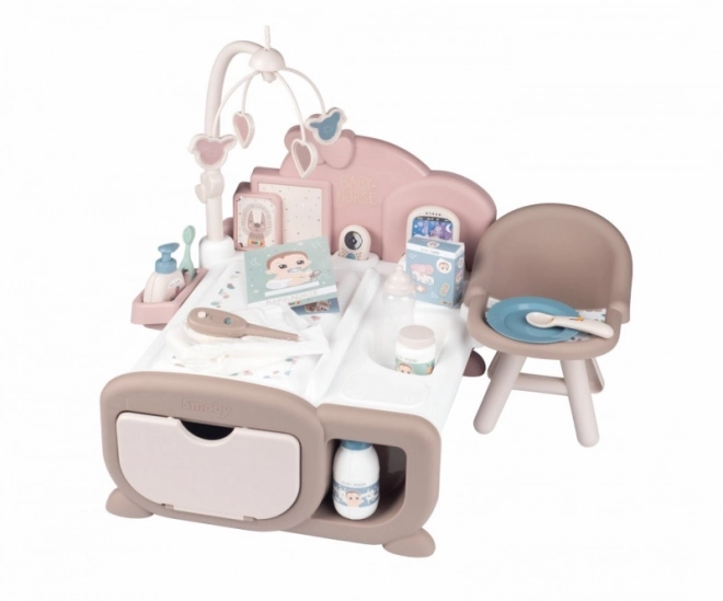 Smoby Baby Nurse Cocoon Hrací centrum s panenkou