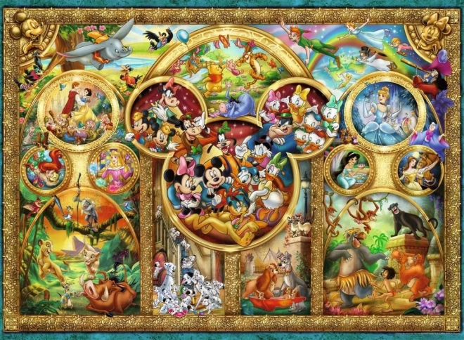 RAVENSBURGER Puzzle Disney rodina 500 dílků