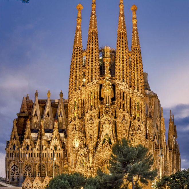 Puzzle 1000 prvků Sagrada Familia