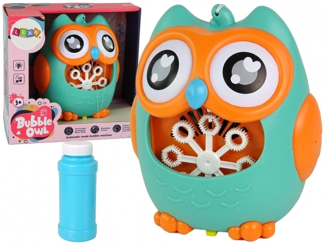 Mýdlové bubliny Machine Owl Sound Mint