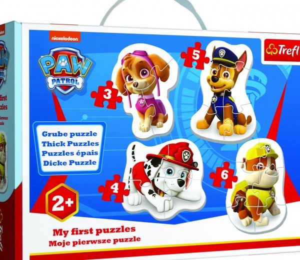 Puzzle baby Paw Patrol/Tlapková patrola v krabici 27x19x6cm 24m+