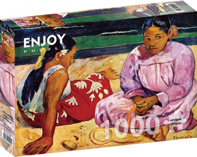 Užijte si puzzle Paul Gauguin: Tahitské ženy 1000 dílků