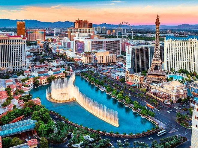 Puzzle 1000 prvků UFT Las Vegas Nevada USA