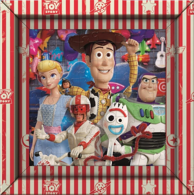 Puzzle s rámečkem Toy Story 60 dílků