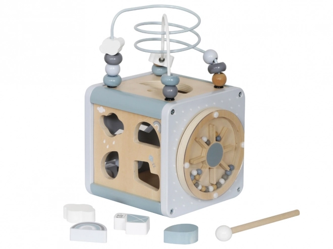 Multicube Dřevěná montessori vzdělávací kostka ZA5264