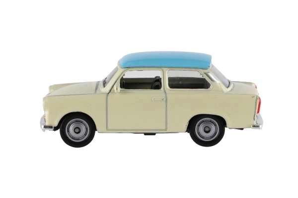 Auto Welly Trabant 1:60 kov 7cm volný chod v krabičce