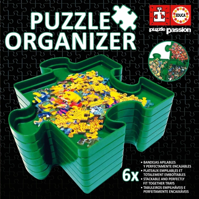 EDUCA Organizér na puzzle (třídič)