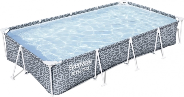 Obdélníkový bazén s konstrukcí Bestway Steel Pro 366 x 201 x 66 cm
