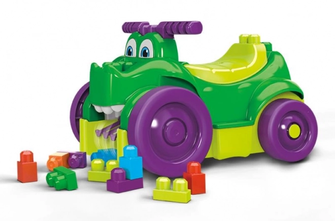 MEGA BLOKS SBĚRAČ KOSTEK KROKODÝL