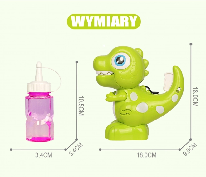 Dinosauří bublifuk pro děti