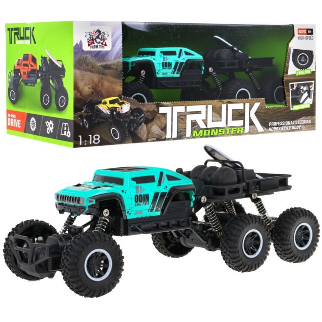 Crawler Truck Monster pro děti 8+ Dálkově ovládaný model terénního vozidla 1:18