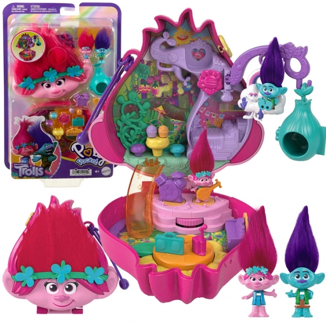 Polly Pocket Trollové zamykací domek Poppy