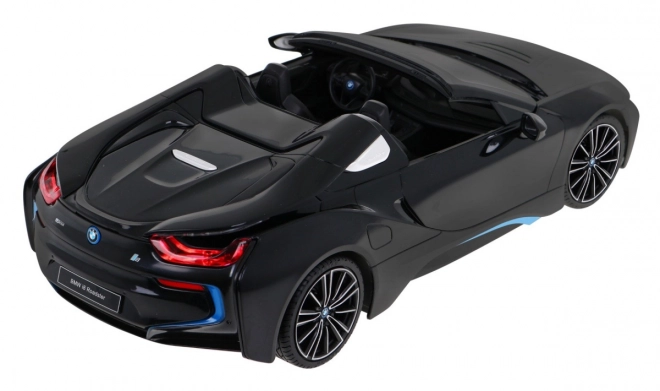 BMW i8 Roadster černý RASTAR model 1:12 Auto na dálkové ovládání + 2,4 GHz dálkové ovládání