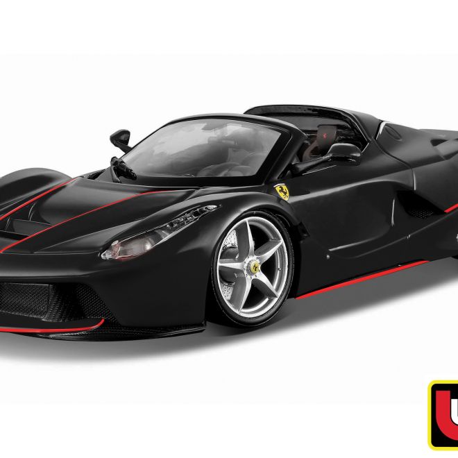 Bburago 1:24 La Ferrari Aperta – Černá